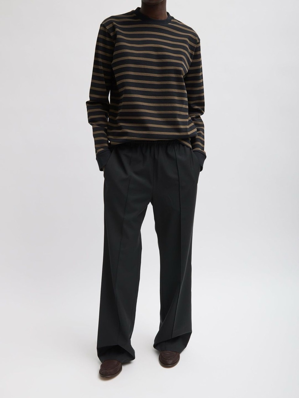 Tibi tropical wool Scottie jogger medium short